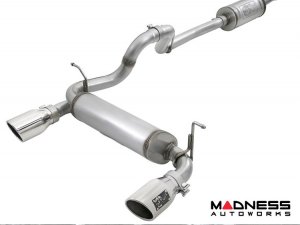 Jeep Wrangler JL 3.6L 4 Door Performance Exhaust System - 409 SS Cat Back - Rebel - AFE - Dual Exit - Polished Jeep Wrangler JL 3.6L 4 Door Performance Exhaust System - 409 SS Cat Back - Rebel - AFE - Dual Exit - Polished